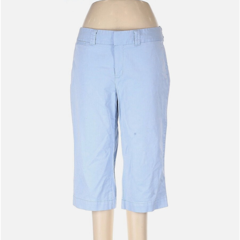 Dockers Lycra Stretch Capris - Light Blue